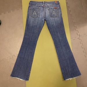 7 for All Mankind | A Pocket VTG 18" Flare Leg Den